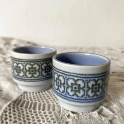 Coquetiers vintage Hornsea England 1970