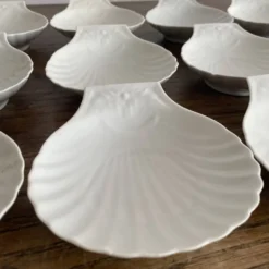 coquilles Saint-Jacques APILCO en porcelaine blanche