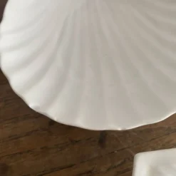 coquilles Saint-Jacques APILCO en porcelaine blanche