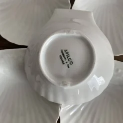 coquilles Saint-Jacques APILCO en porcelaine blanche