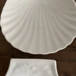coquilles Saint-Jacques APILCO en porcelaine blanche