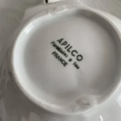 coquilles Saint-Jacques APILCO en porcelaine blanche