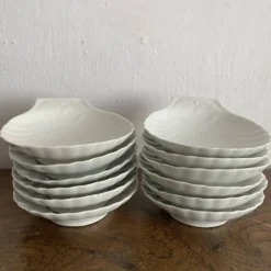 coquilles Saint-Jacques APILCO en porcelaine blanche