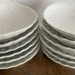 coquilles Saint-Jacques APILCO en porcelaine blanche