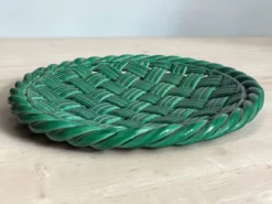 Corbeille en céramique tressée Vallauris