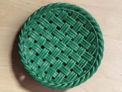 Corbeille en céramique tressée Vallauris