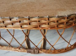 Couffin ancien en osier