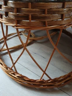 Couffin ancien en osier