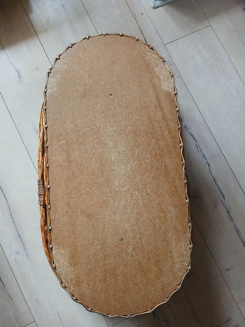 Couffin ancien en osier