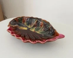 Coupe a fruits ancienne"Coquillage" Vallauris