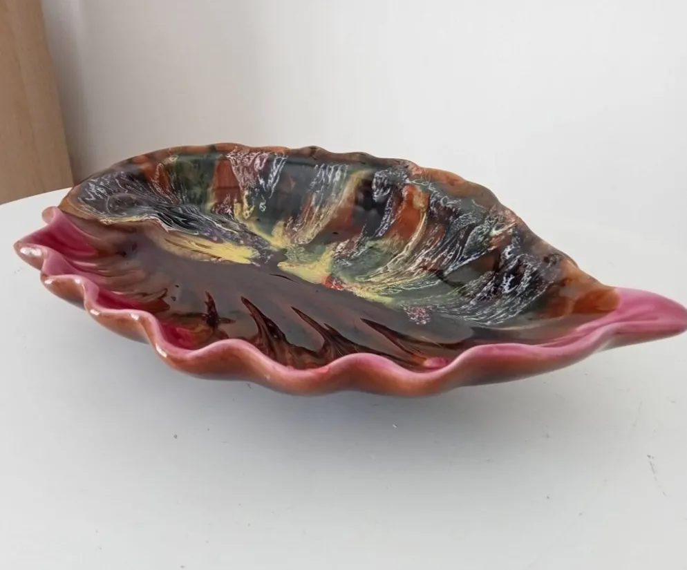 Coupe a fruits ancienne"Coquillage" Vallauris