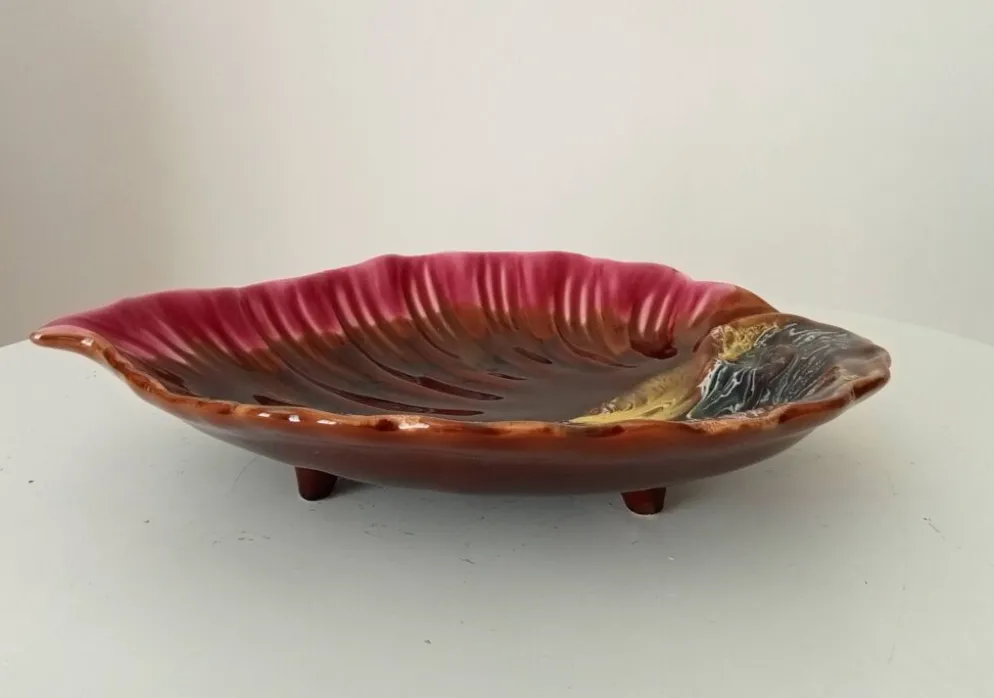 Coupe a fruits ancienne"Coquillage" Vallauris