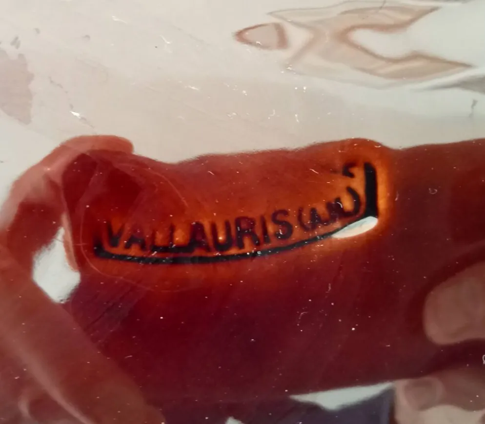 Coupe a fruits ancienne"Coquillage" Vallauris