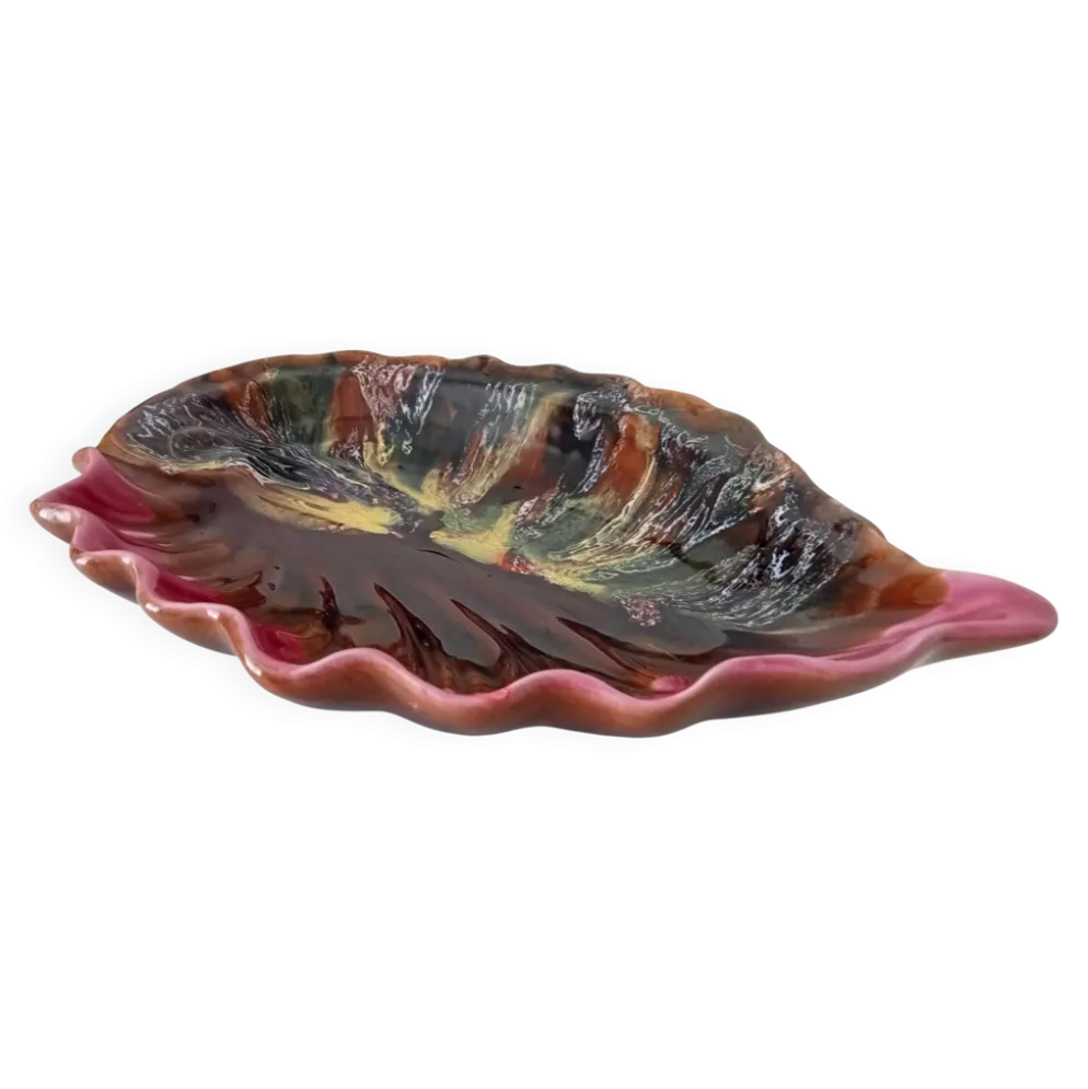 Coupe a fruits ancienne"Coquillage" Vallauris