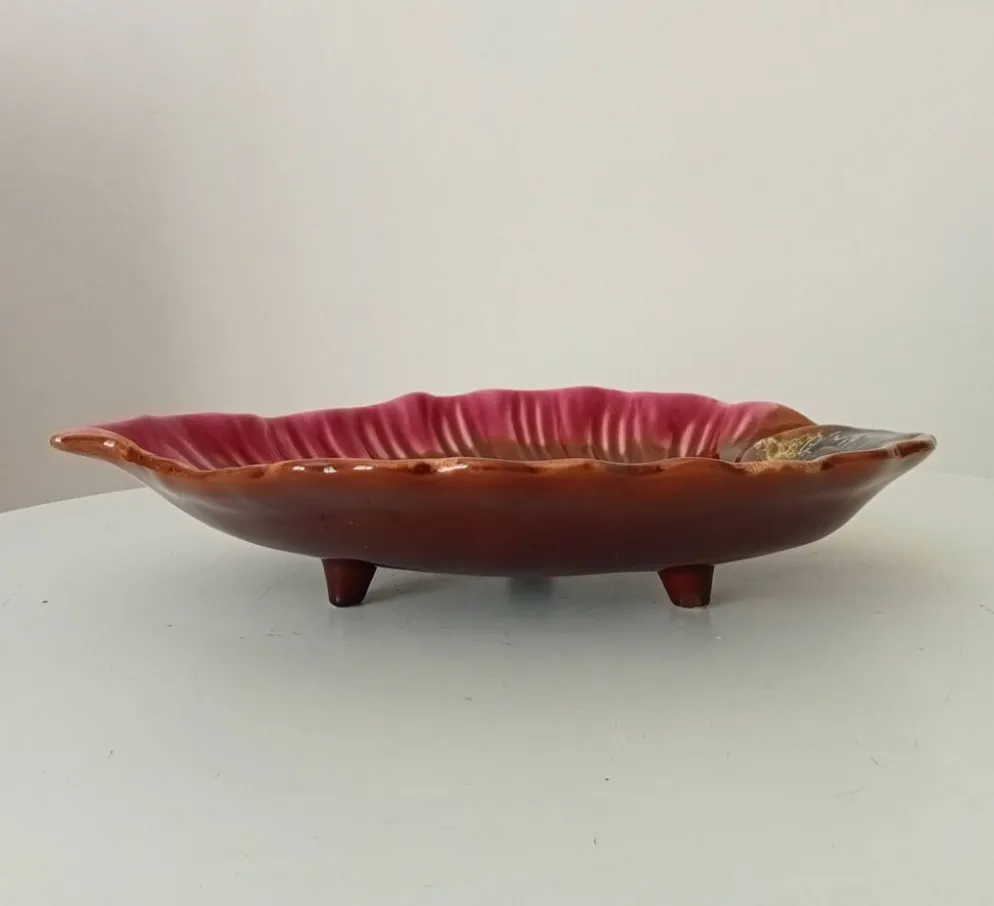 Coupe a fruits ancienne"Coquillage" Vallauris