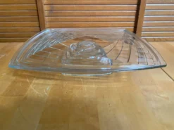 Coupe ancienne art déco cristal d’arques jg durand modèle shantung vin