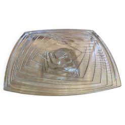 Coupe ancienne art déco cristal d’arques jg durand modèle shantung vin