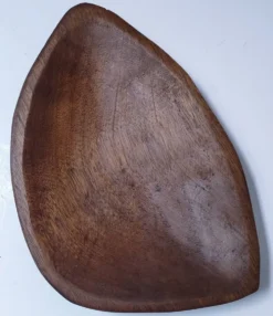 Coupe bois massif xl forme libre années 70