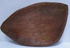 Coupe bois massif xl forme libre années 70