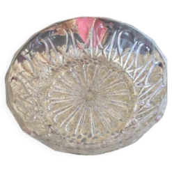 Coupe centre de table en verre moulé, Reims