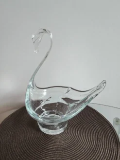 Coupe cygne en cristal