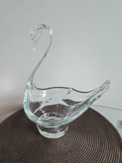 Coupe cygne en cristal
