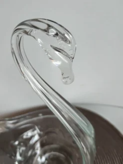 Coupe cygne en cristal