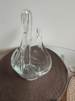 Coupe cygne en cristal