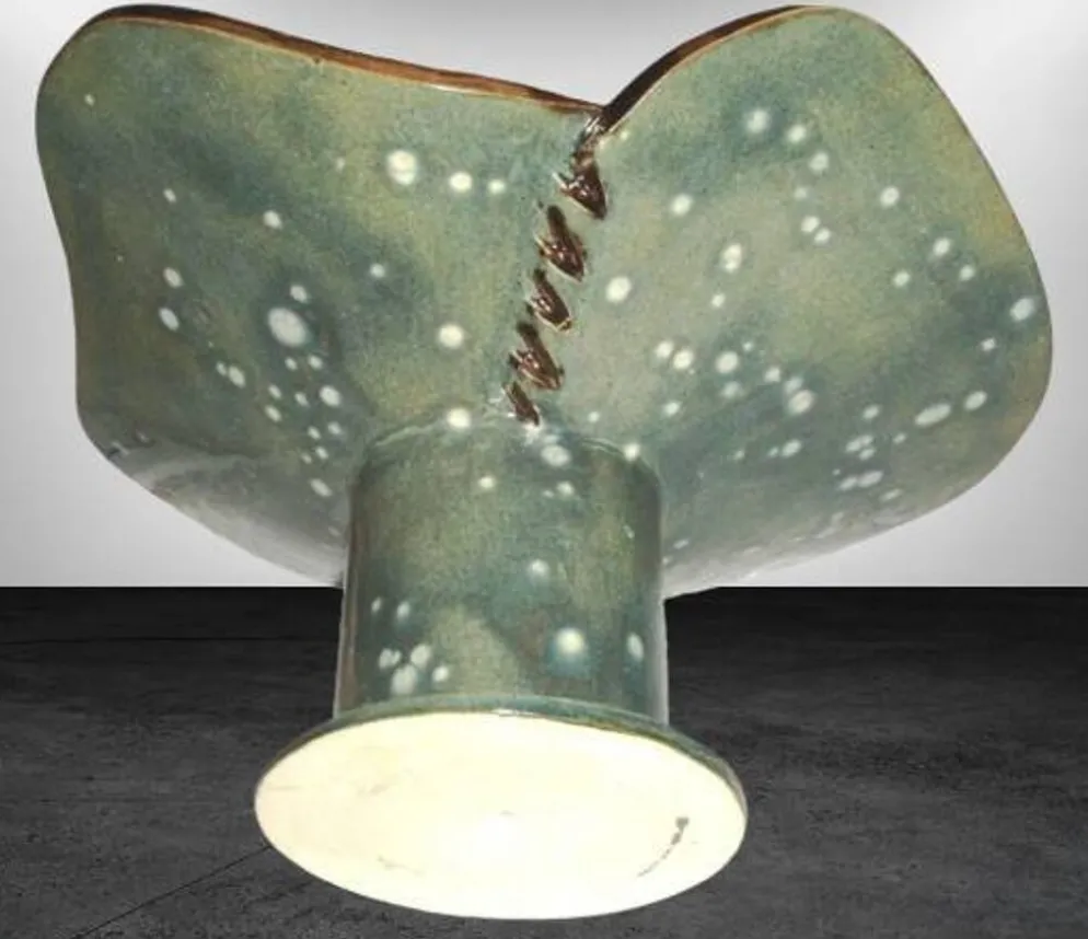 Coupe en céramique contemporaine