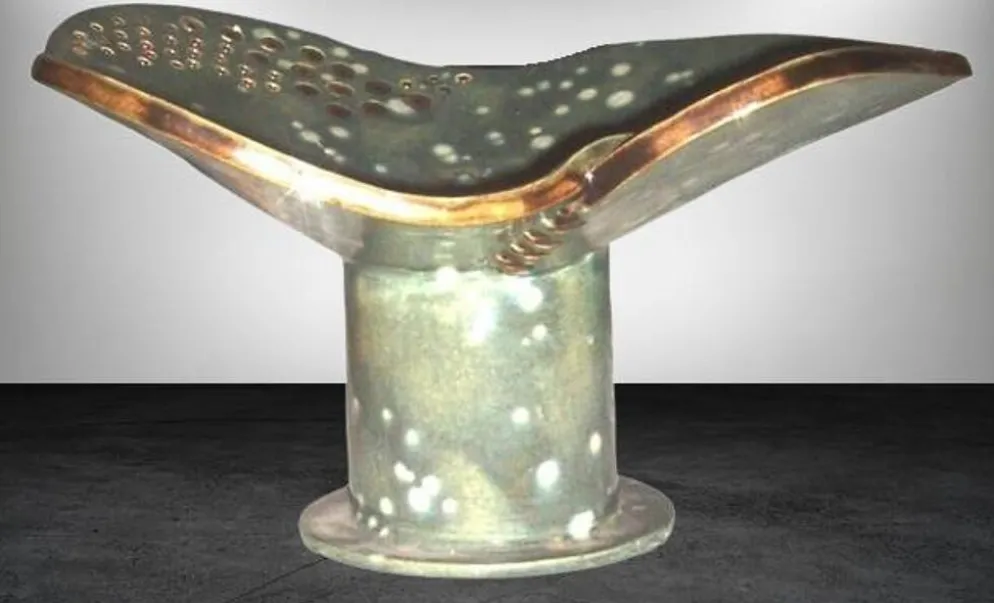 Coupe en céramique contemporaine