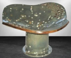 Coupe en céramique contemporaine
