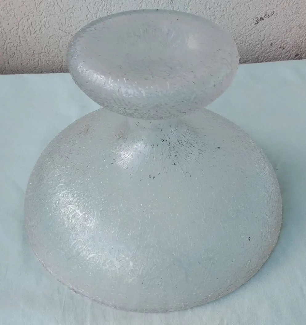 Coupe en cristal sur pied