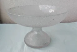 Coupe en cristal sur pied