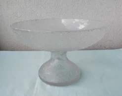 Coupe en cristal sur pied