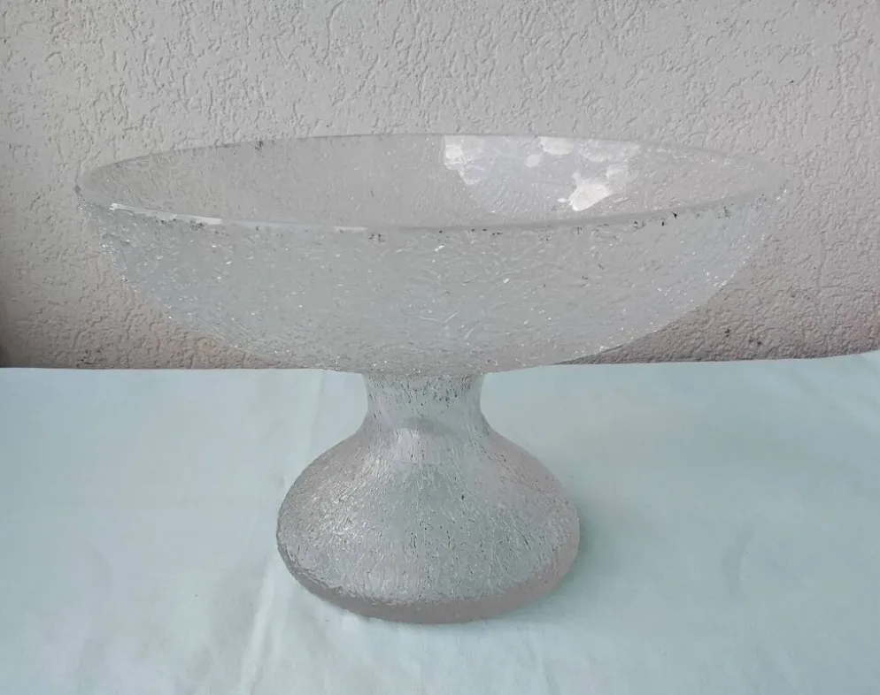 Coupe en cristal sur pied