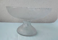 Coupe en cristal sur pied