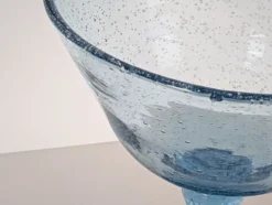 Coupe en verre soufflé