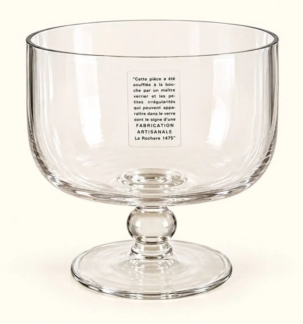 Coupe en Verre Soufflé Bouche La Rochère - Verrerie Artisanale