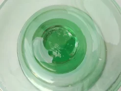 Coupe en verre sur pied