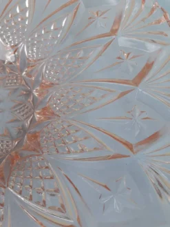 Coupe en verre taillé