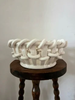 Coupe faïence de Malicorne