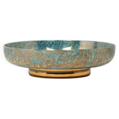 Coupe à fruits Art Déco 1930 de Mazeaud et Faver pour Ateliers de Sèvres