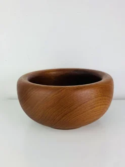 Coupe à fruits danoise en teck, années 60, scandinave