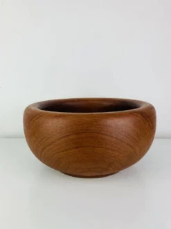 Coupe à fruits danoise en teck, années 60, scandinave