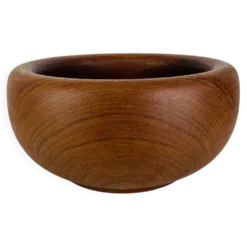 Coupe à fruits danoise en teck, années 60, scandinave