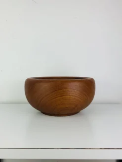 Coupe à fruits danoise en teck, années 60, scandinave