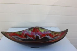 coupe à fruits orangée 1970