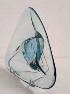 Coupe à fruits ou vide-poches XL en verre Murano, Italie vers 1970