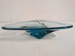 Coupe à fruits ou vide-poches XL en verre Murano, Italie vers 1970