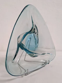 Coupe à fruits ou vide-poches XL en verre Murano, Italie vers 1970
